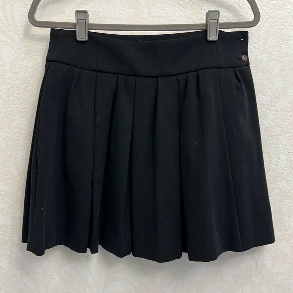 Zara Woman pleated black skirt size M